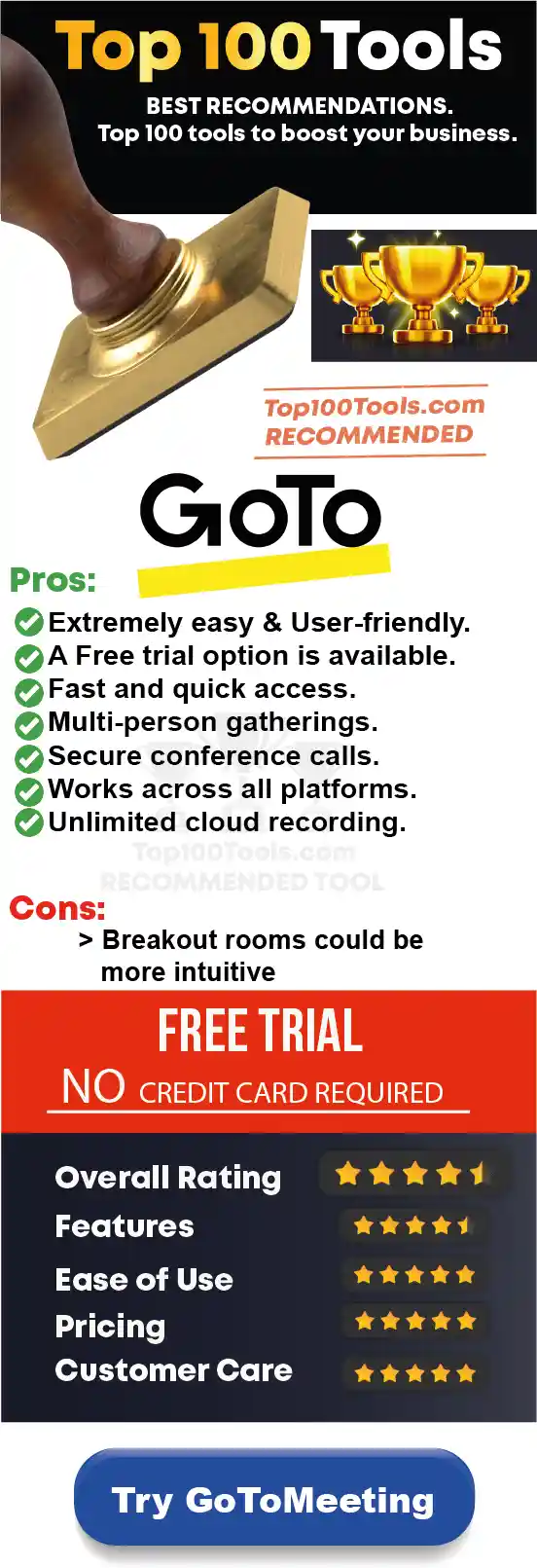 GoTo Meeting free trial