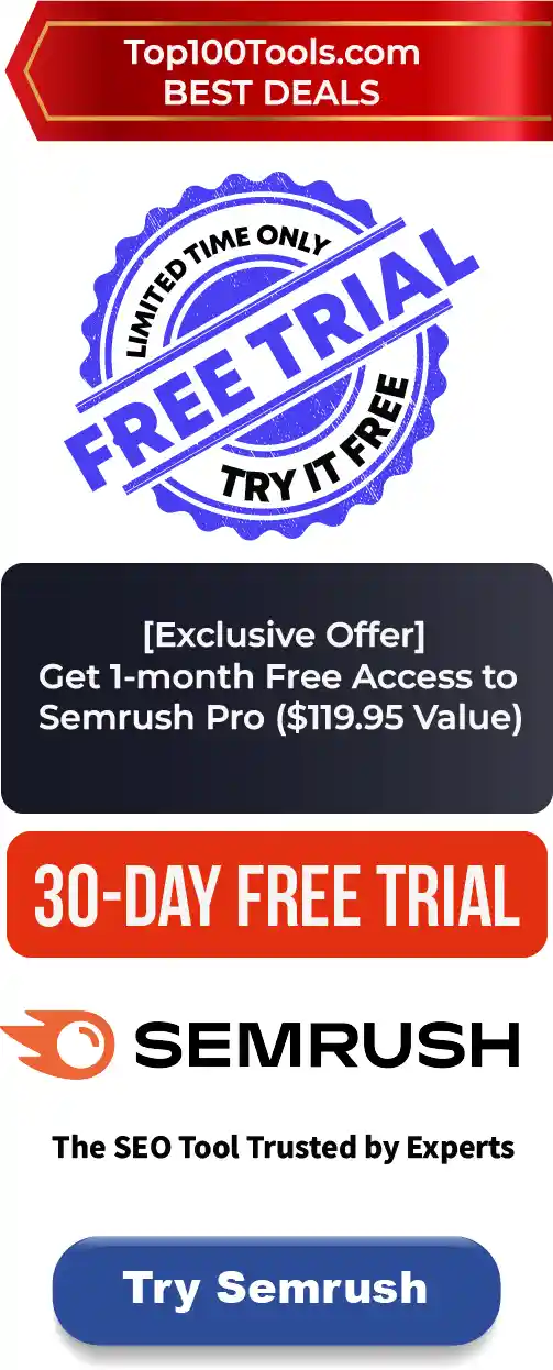 semrush free trial